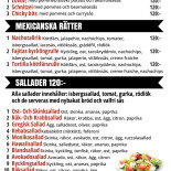 Pizzeria Papillon Meny