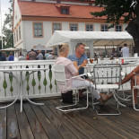 Stora Djulö Herrgård Kafé Restaurang Utomhus