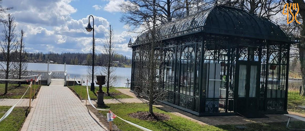 Stora Djulö Herrgård Kafé Restaurang Utomhus