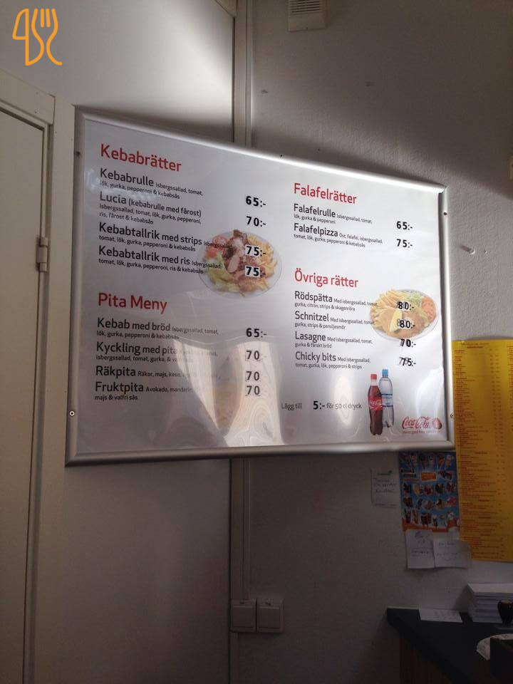 City Pizzeria Årjäng Meny