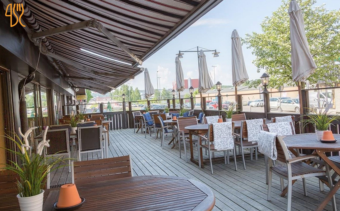 Restaurang Golden Crown Utomhus