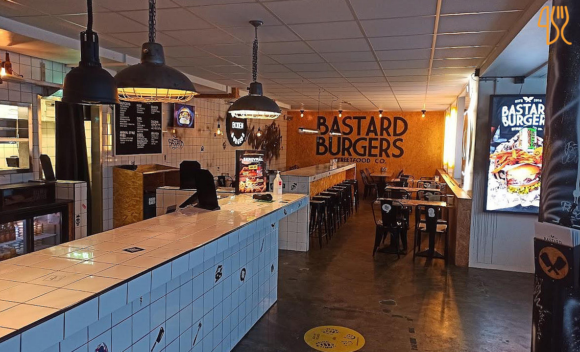 Bastard Burgers Inomhus