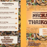 Nack’s Thai Kök Meny