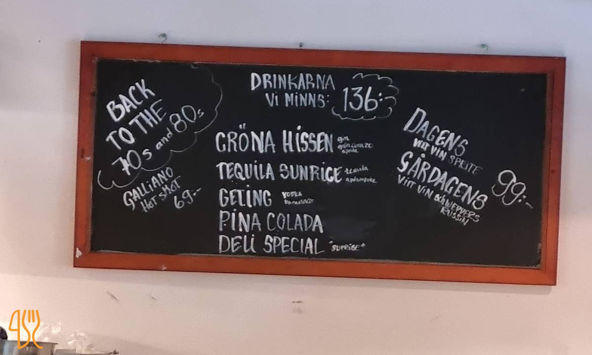 Borgholms Kök Meny