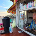 Strandbaren Åsa Vitasand Utomhus