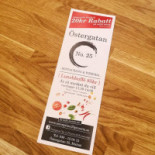 Östergatan No. 25 Meny