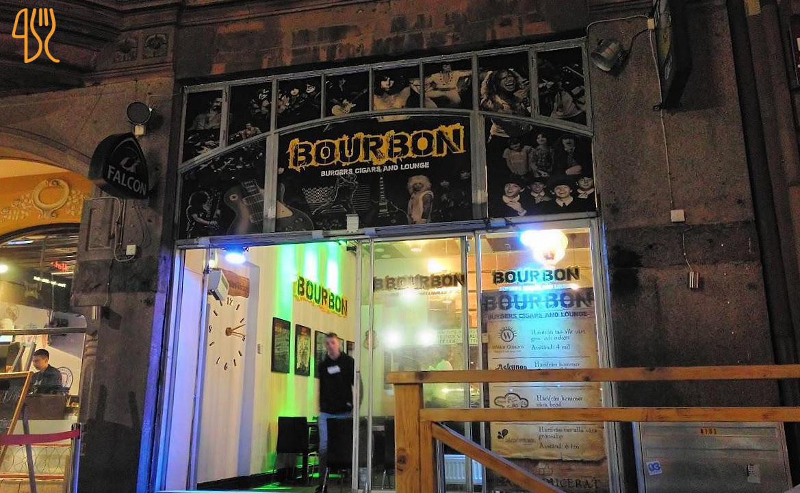 Bourbon Burgers, Cigars Lounge Utomhus