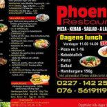 Restaurang Vit Phoenix Ab Meny
