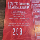 Restaurang Å-caféet Meny