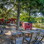 CafÉ SjÖstugan Utomhus