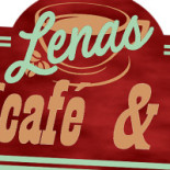 Lenas Café Logotyp