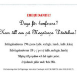 Mogetorps Wärdshus Meny