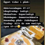 Petjos Cafe Konditori Meny