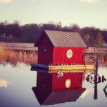 Borgåsunds Hamncafé Utomhus