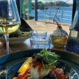 Vatten Restaurang Kafé Dryck