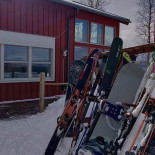 Hem A Van Cafe I Storfjallsbastun Utomhus