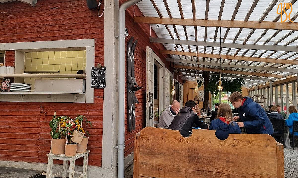 Järvsö Crêperie Utomhus