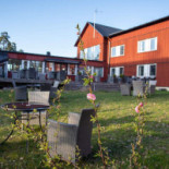 Tre Rosor Pensionat Konferens Utomhus