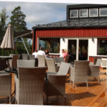 Tre Rosor Pensionat Konferens Utomhus