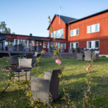 Tre Rosor Pensionat Konferens Utomhus