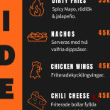 Kingpin Västervik Meny