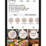 Thimons Konditori Meny