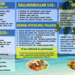 Strömslund Pizzeria Restaurang Meny