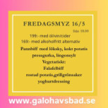 Bistro Gålö Havsbad Meny