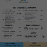 Bistro Gålö Havsbad Meny