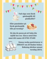 Grinda Gårdsglass Meny