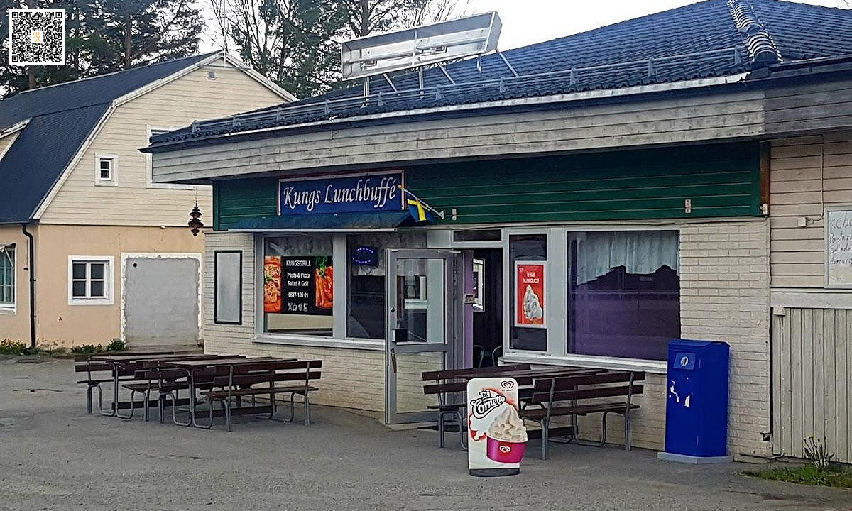 Kungs Pizzeria Grillkebab Sallader Och Pastarätter Utomhus