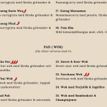 Take It Thai Sushida Meny