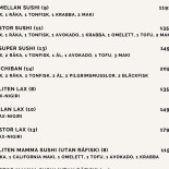 Take It Thai Sushida Meny