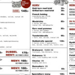 Gripsholmsgrillen Meny