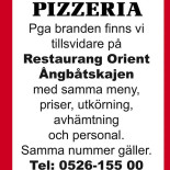 Strömstad Pizzeria Meny