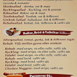 Mamma Mia Pizzeria Meny