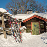 Storstugan Hellasgården Utomhus