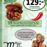 Mel's Diner Hamnen Meny
