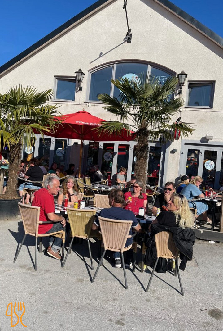 Mel's Diner Hamnen Utomhus