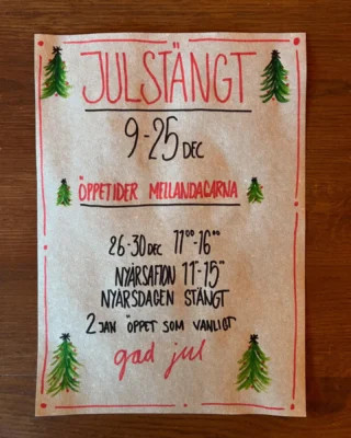 Bertilssons Stuga Meny
