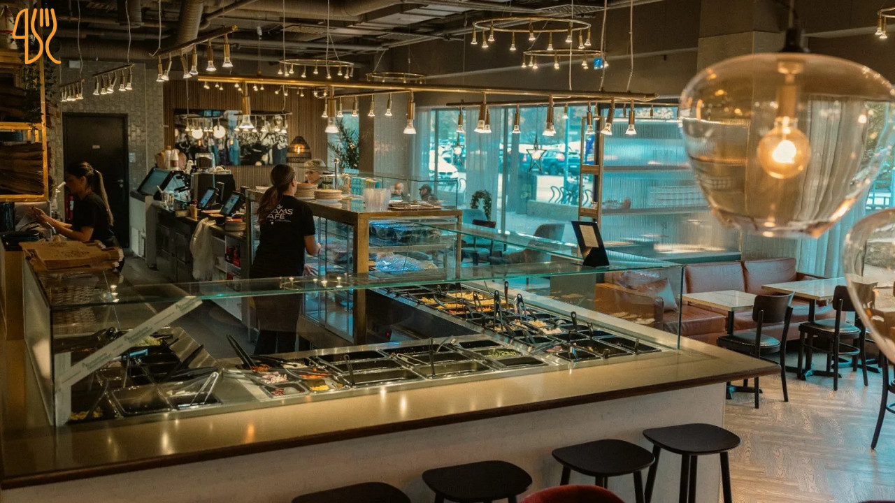 Adams Café Inomhus