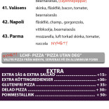 Pizzeria Viking Meny