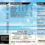 Anitas Pizzeria Meny