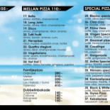 Anitas Pizzeria Meny