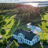 Manheims Säteri Bråviken Den Vänliga Golfrestaurangen Utomhus