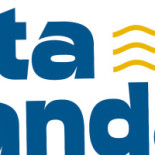 Vita Sandars Camping Logotyp
