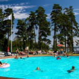 Vita Sandars Camping Utomhus