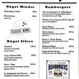 Hörby Bowlinghall Meny