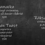 Seglarpaviljongen Meny