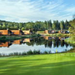 Woodlands Country Club Golfrestaurang Utomhus